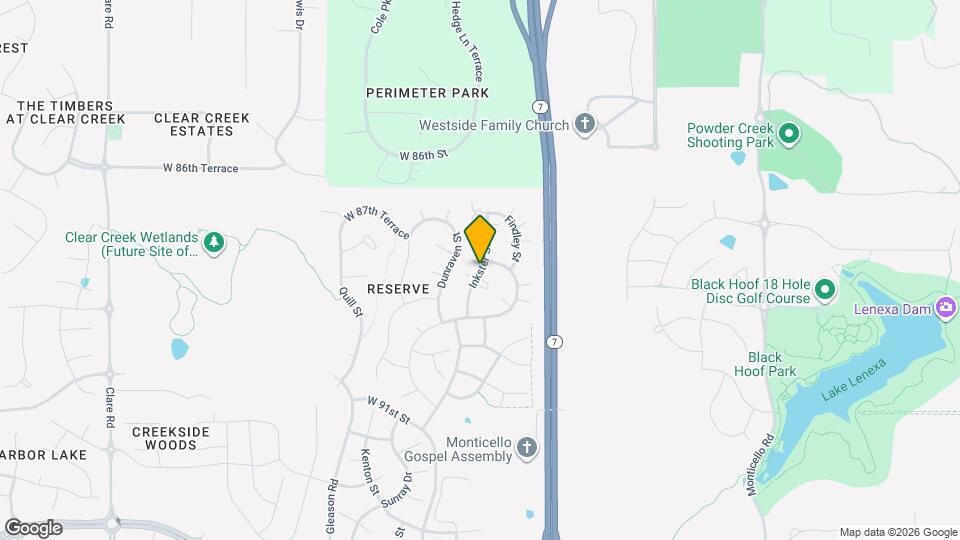 8832 Inkster St Map and Location Details