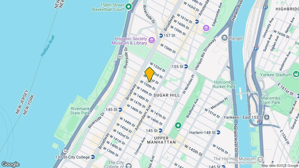 529 W 150th St Map and Location Details