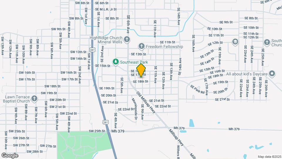 817 SE 18th St Map and Location Details