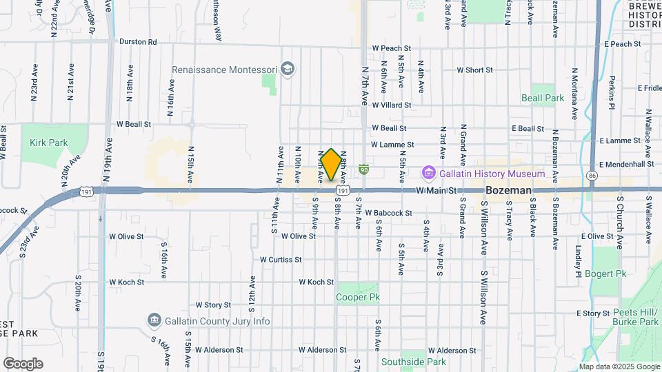 815 W Main St Map and Location Details