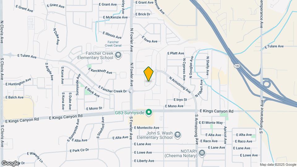 211 N Millard Ave Mapa y Detalles de la Ubicación