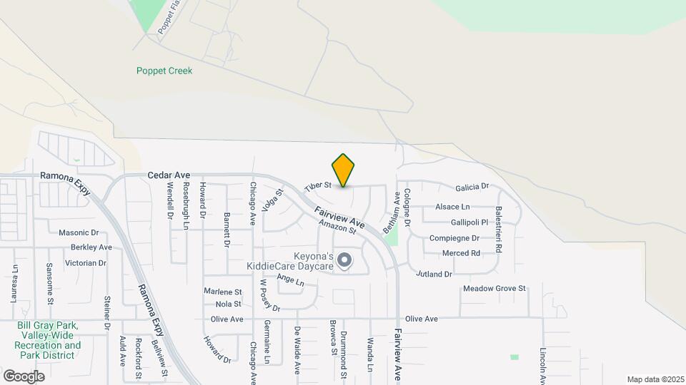 43825 Tiber St Map and Location Details