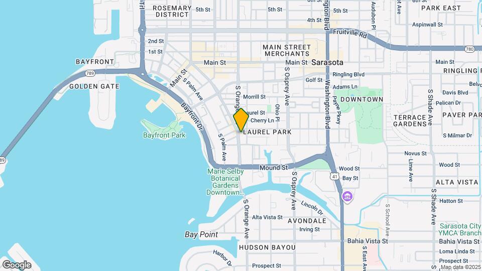 635 S Orange Ave Map and Location Details