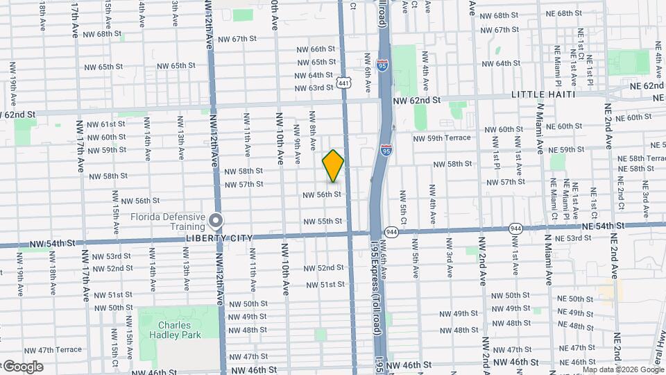 731 NW 56th St Map and Location Details