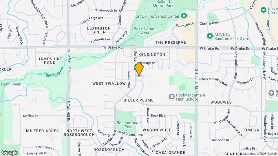 2828 Silverplume Dr Map and Location Details