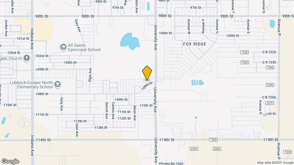 2514 108th Dr Mapa y Detalles de la Ubicación