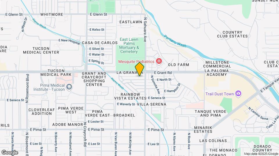 5839-5841 E North St Mapa y Detalles de la Ubicación