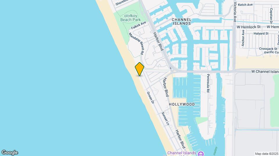 4161 Ocean Dr Map and Location Details