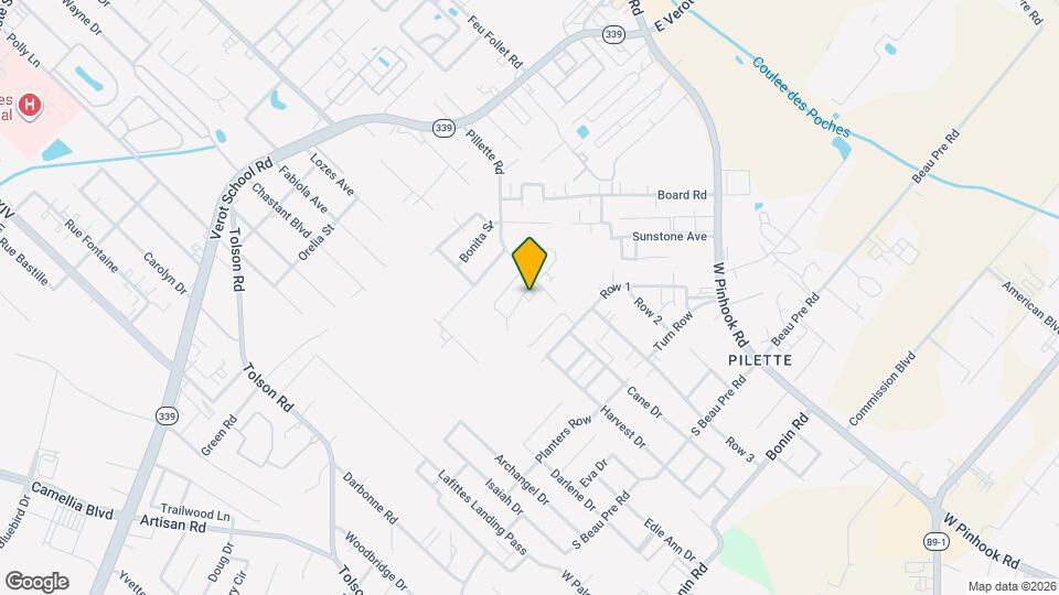 310 Vieux Orleans Cir Map and Location Details