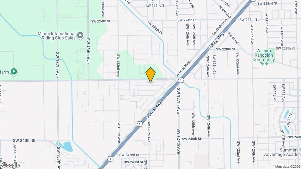 12891 SW 232nd Ln Map and Location Details