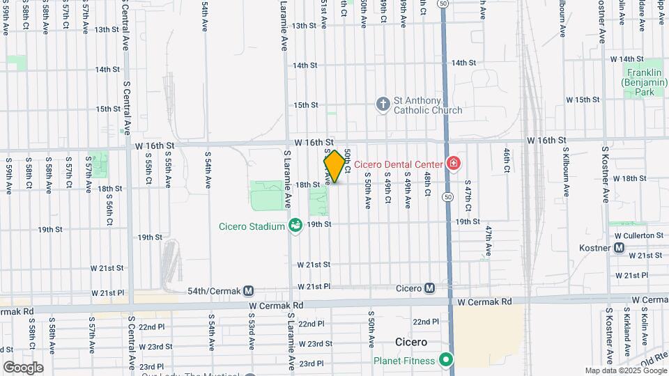 1801 S 51st Ave Map and Location Details