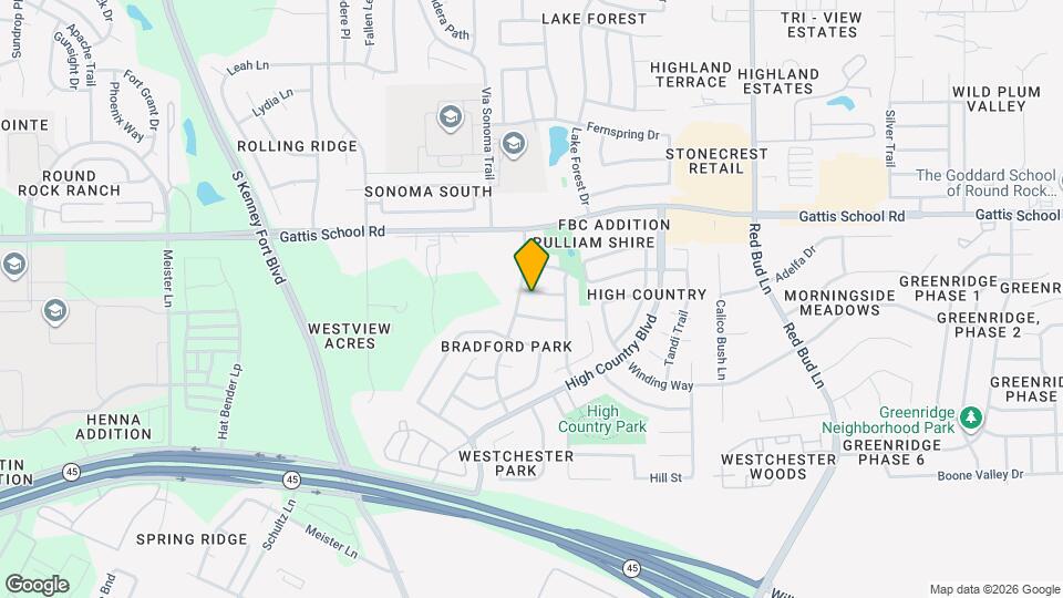 2704 Vinson Ct Map and Location Details