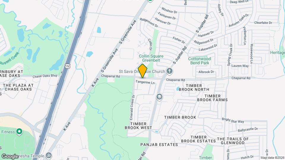 2725 Tangerine Ln Map and Location Details