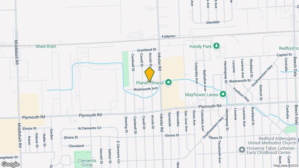 12029 Arcola St Map and Location Details