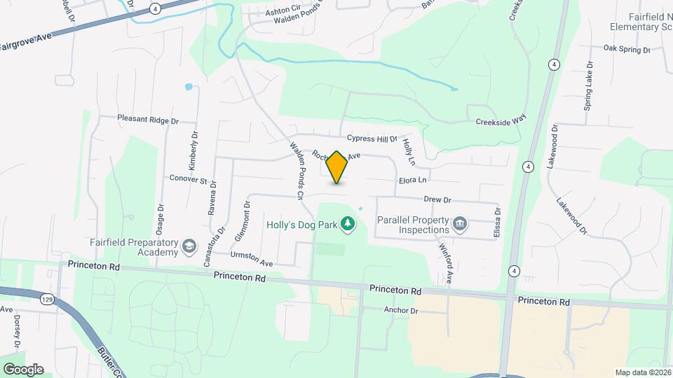 6295 Glenmont Dr Map and Location Details