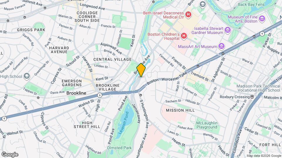 366 Riverway Map and Location Details