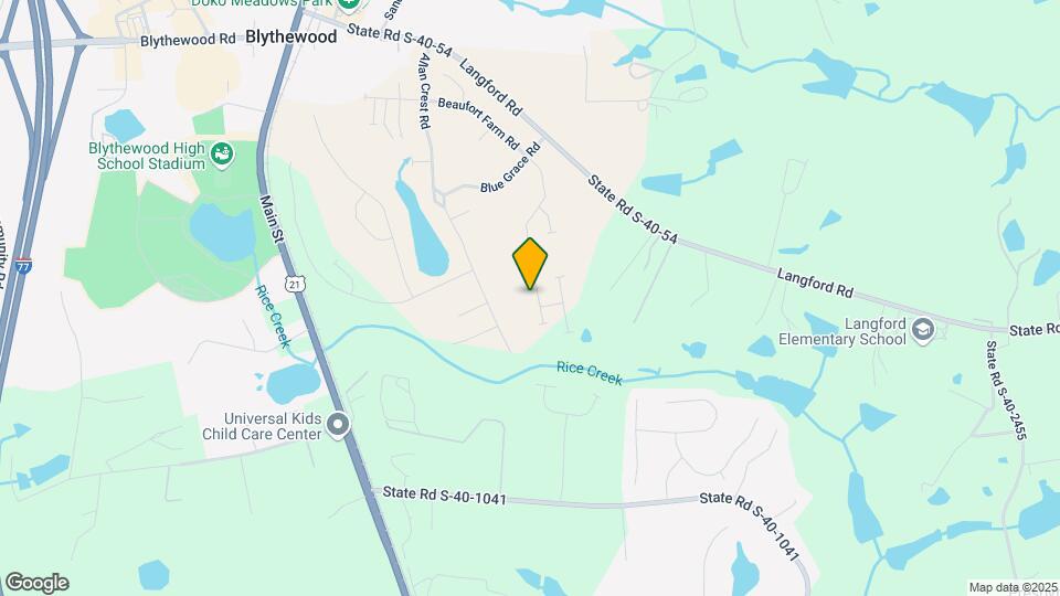 1244 Deep Creek Rd Map and Location Details