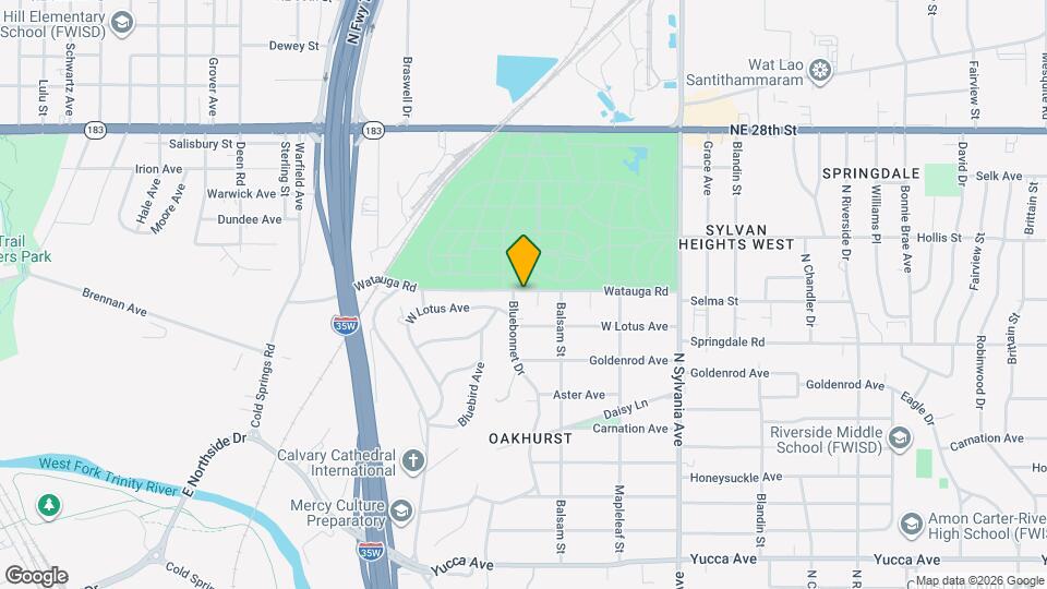 2020 Bluebonnet Dr Map and Location Details