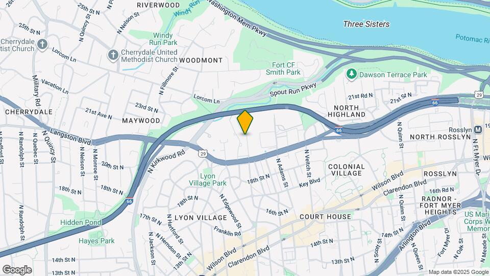 1944 N Cleveland St Map and Location Details