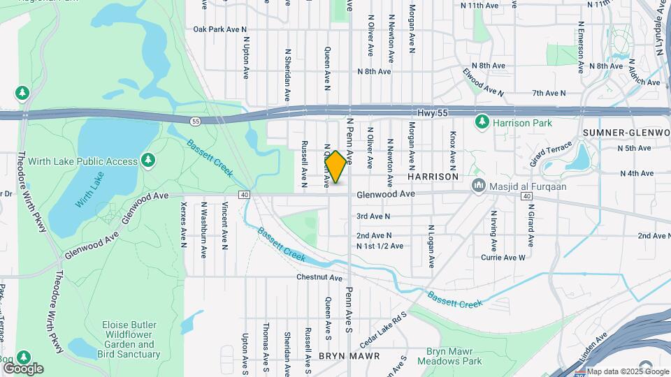 2218 Glenwood Ave Map and Location Details