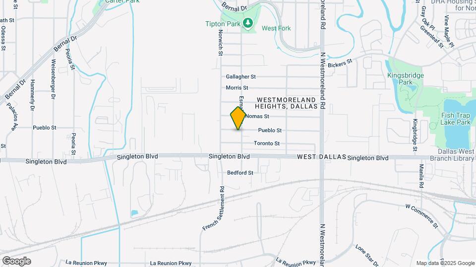 3704 Pueblo St Map and Location Details