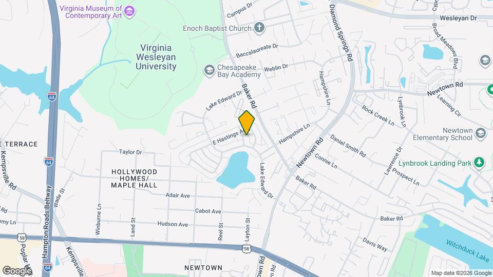 712 White Hall Ln Map and Location Details