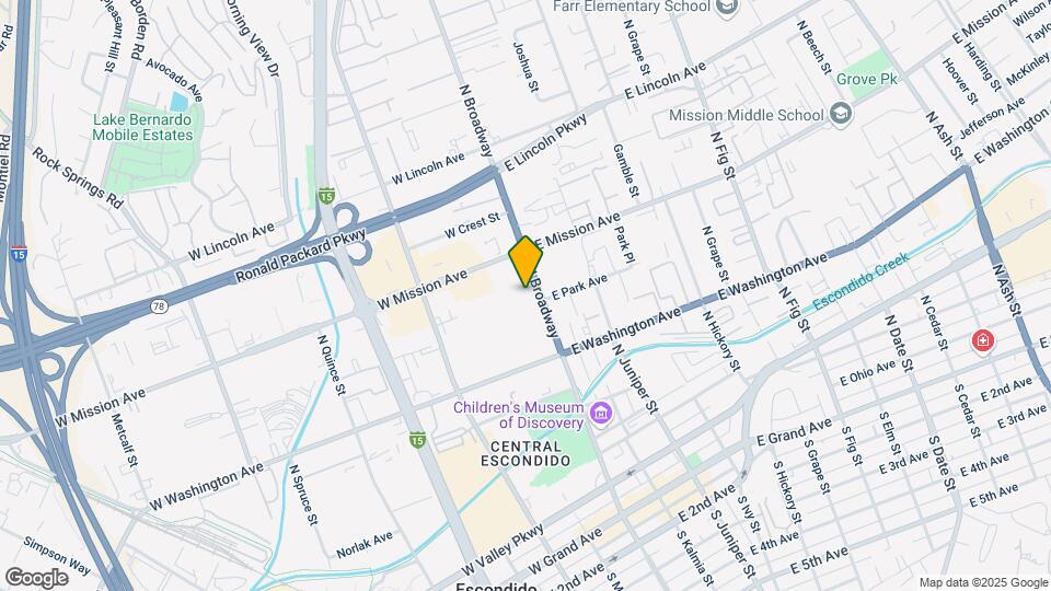 Casa Escondida Mapa y Detalles de la Ubicación