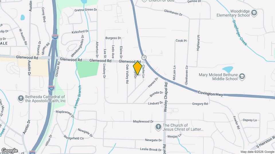 1900 Selwyn Dr Map and Location Details