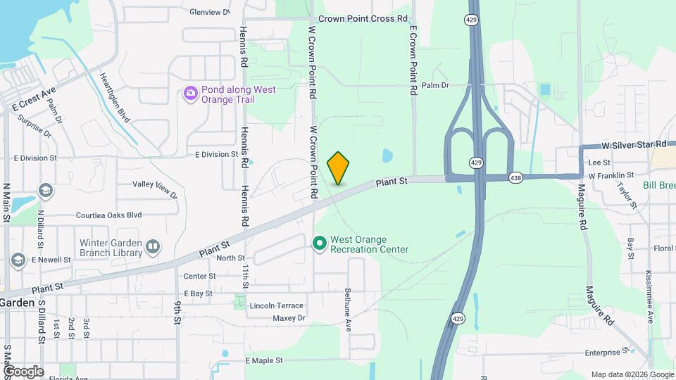 1223 E Plant St Mapa y Detalles de la Ubicación