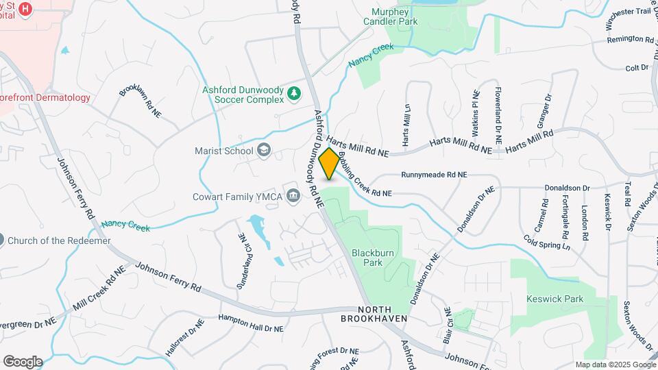 3689 Ashford Dunwoody Rd NE Map and Location Details