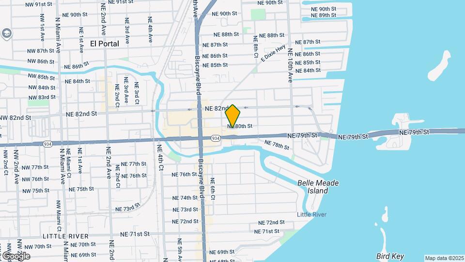 746 NE 80th St Map and Location Details