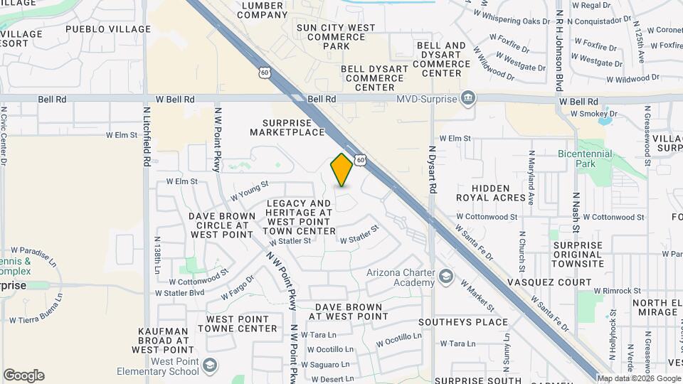 13350 W Canyon Creek Dr Mapa y Detalles de la Ubicación