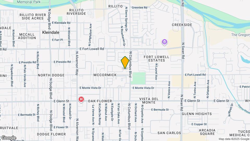 4239 E Columbus Park Pl Map and Location Details