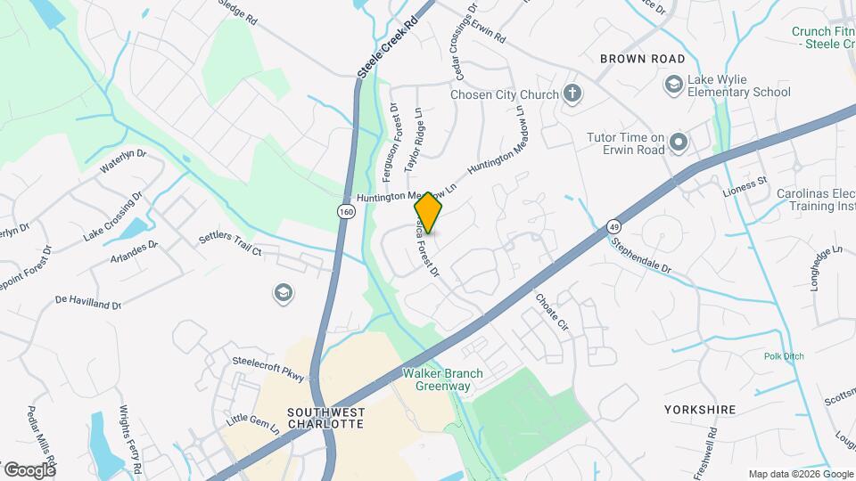 13513 Armour Ridge Dr, Unit 1 Map and Location Details