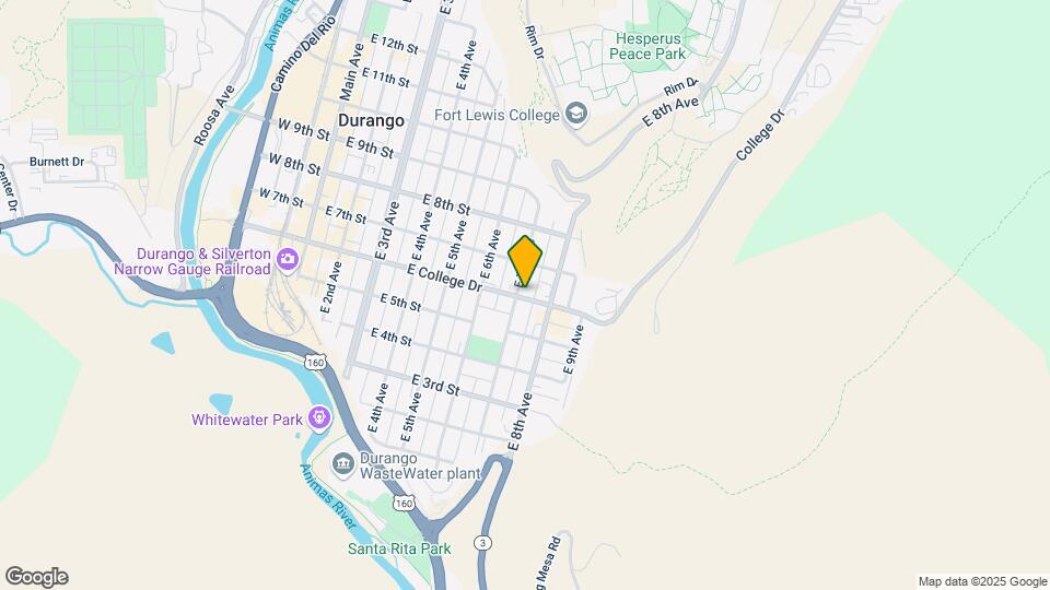 721 E College Dr Map and Location Details