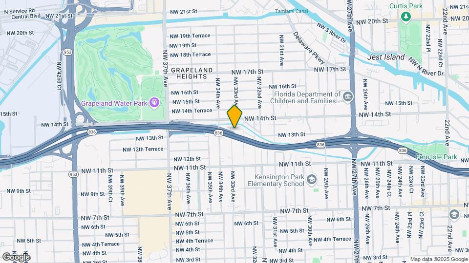 3296 NW 13th Ter Map and Location Details