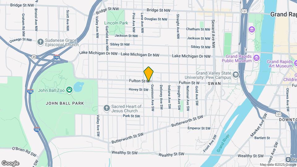 942 Fulton St W-Unit -A Map and Location Details