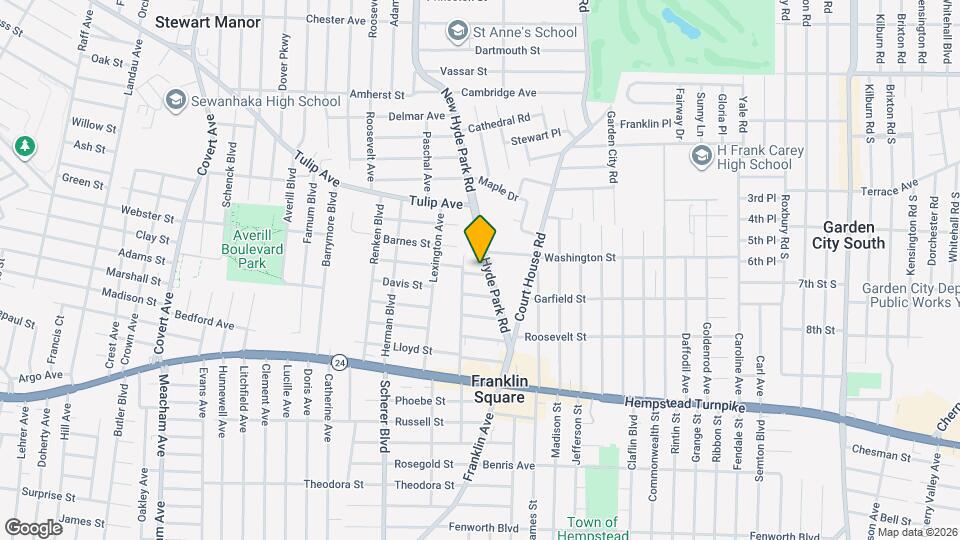 145 New Hyde Park Rd Map and Location Details