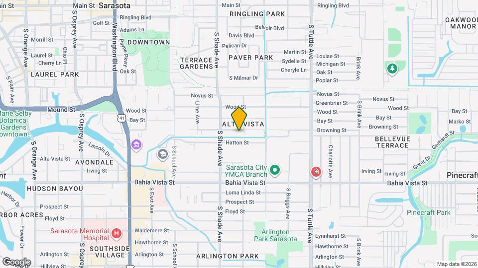 2470 Browning St Map and Location Details