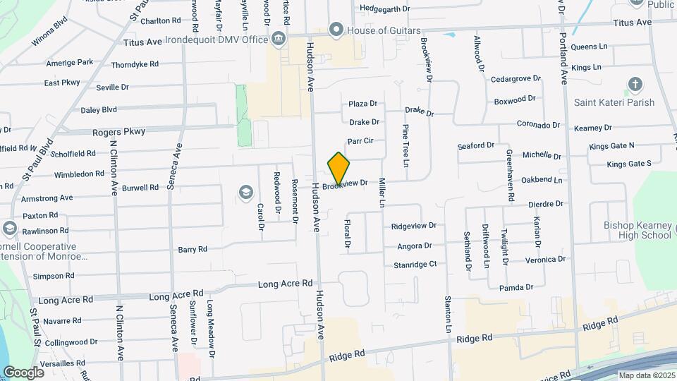 486 Brookview Dr Map and Location Details