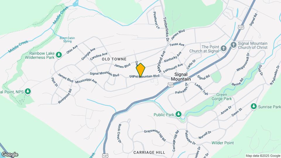 632 Signal Mountain Blvd Map and Location Details
