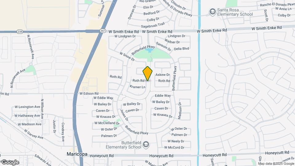 20535 N Santa Cruz Dr Map and Location Details