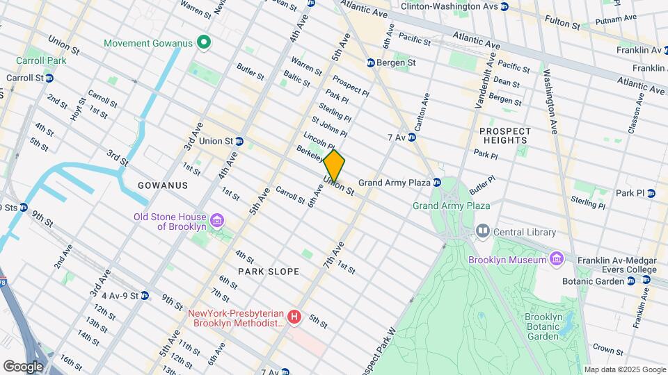 768 Union St Mapa y Detalles de la Ubicación