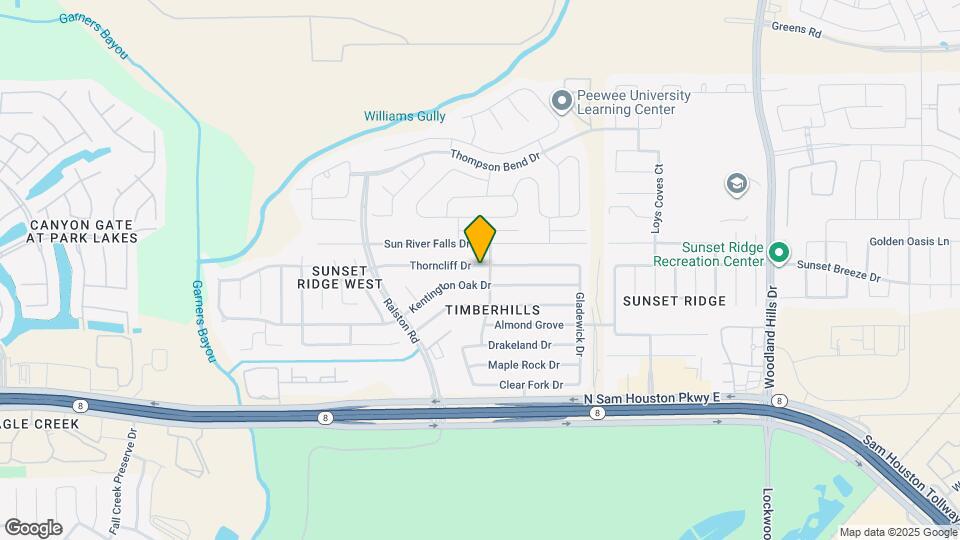 10826 Thorncliff Dr Mapa y Detalles de la Ubicación