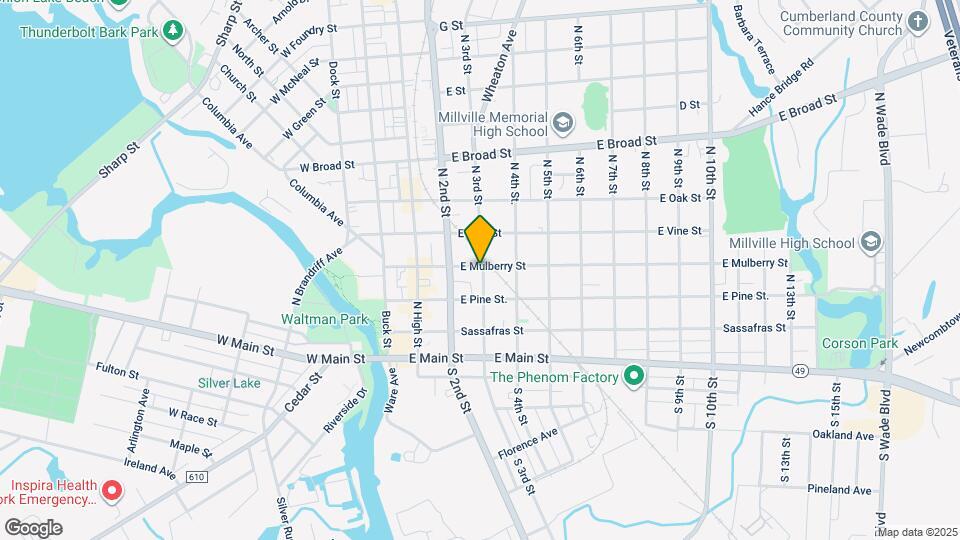 230 N 3rd St Map and Location Details