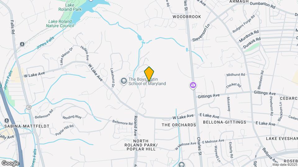 6001 Hunt Ridge Rd Map and Location Details