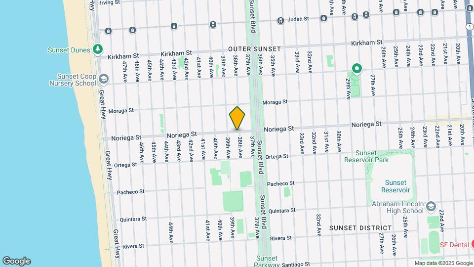 1801 38th Ave Mapa y Detalles de la Ubicación