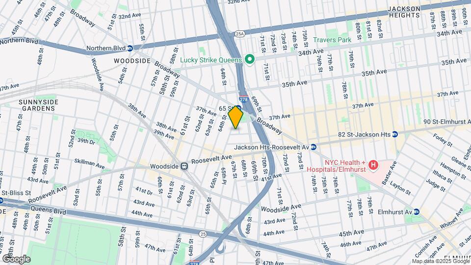 37-28 68th St Map and Location Details