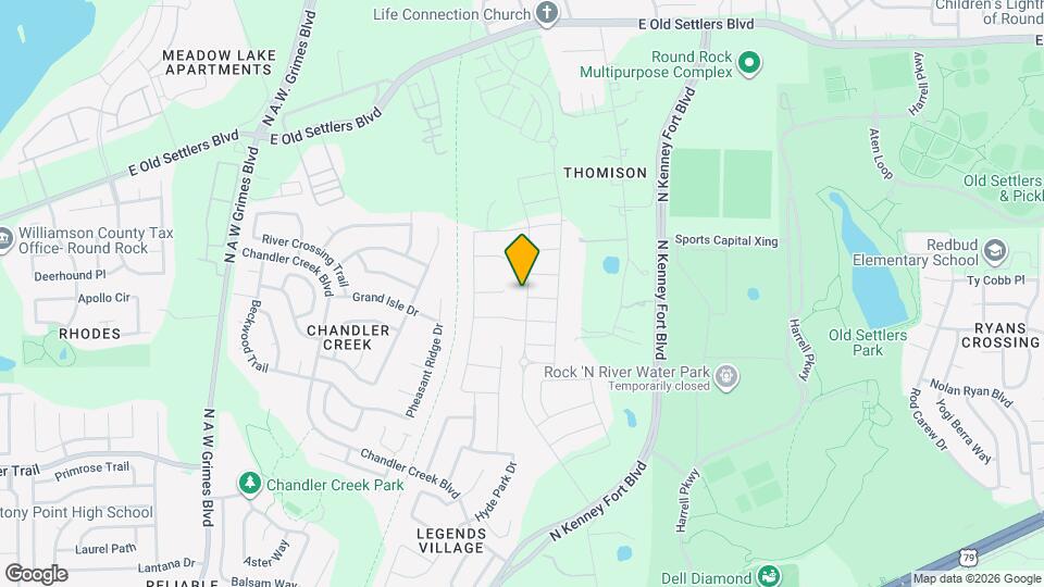 1604 Homestead Farms Dr Map and Location Details