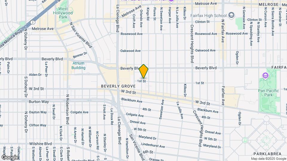 8373 W 1st St Map and Location Details